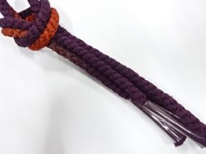 未使用品　正絹　手組帯締め